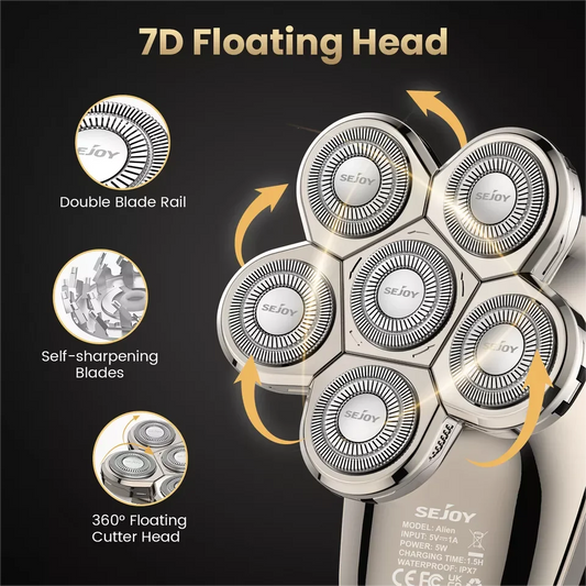 SEJOY Electric Shaver Hair Clipper 5IN1 Beard Trimmer