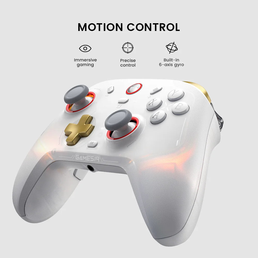 GameSir Cyclone 2 Wireless Pro Controller, Hall Effect Joysticks.