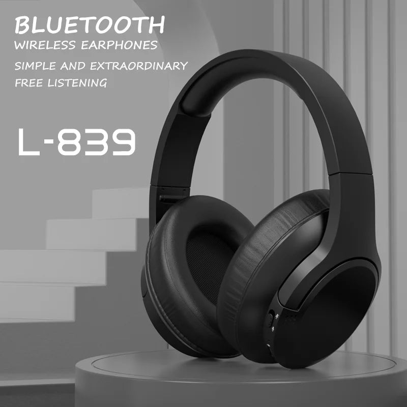 LDON Wireless Headphones Bluetooth 5.3 Hi-Res Audio Over Ear Headset Earphones