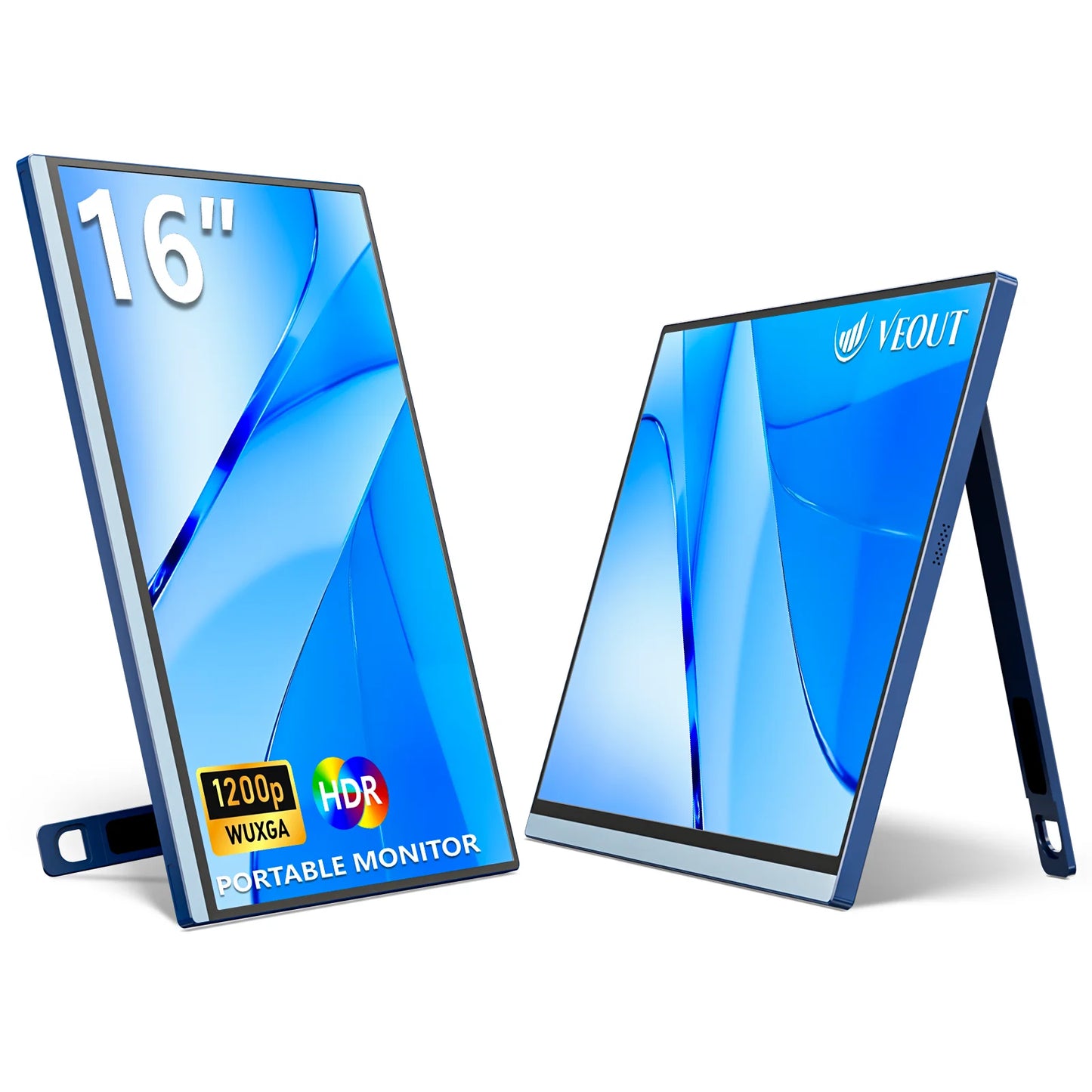 VEOUT 16 60HZ  inch Gaming Portable Monitor for Laptop, 1200P Display LCD FHD