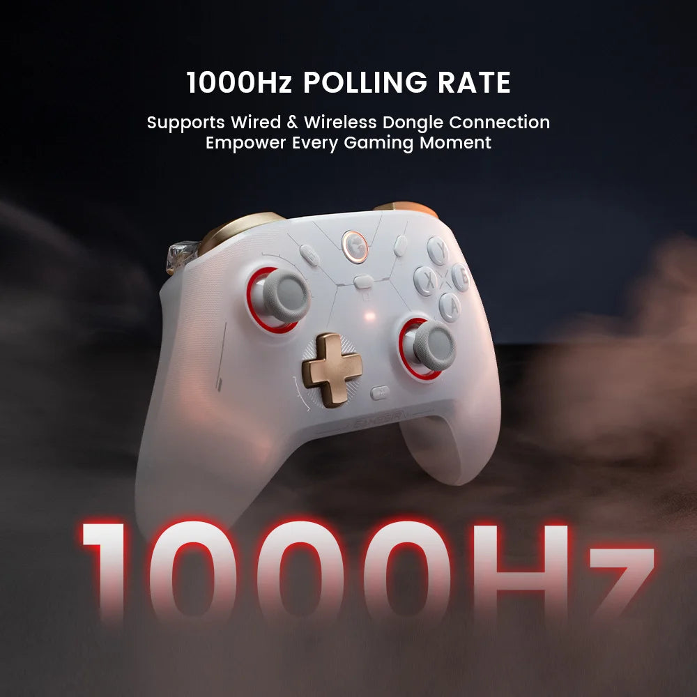 GameSir Cyclone 2 Wireless Pro Controller, Hall Effect Joysticks.