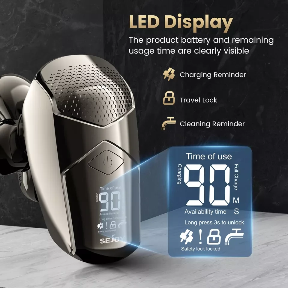 SEJOY Electric Shaver Hair Clipper 5IN1 Beard Trimmer